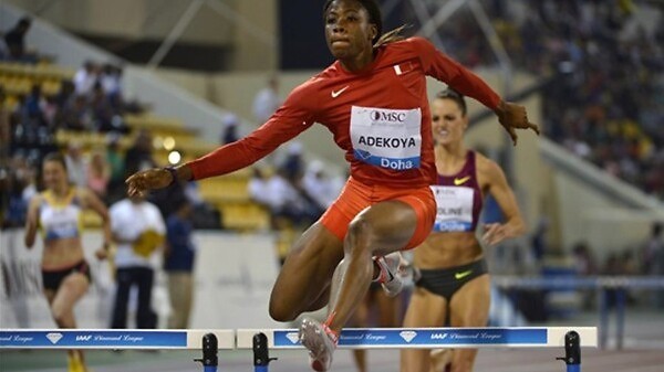 Kemi Adekoya at the 2014 IAAF Diamond League in Doha, Qatar / Photo: IAAF Diamond League