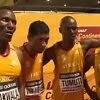 Team Africa 4x400m winning team